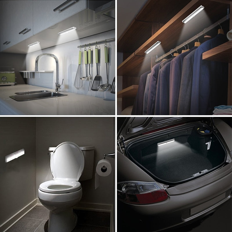 6/10 LEDs PIR LED Motion Sensor Light